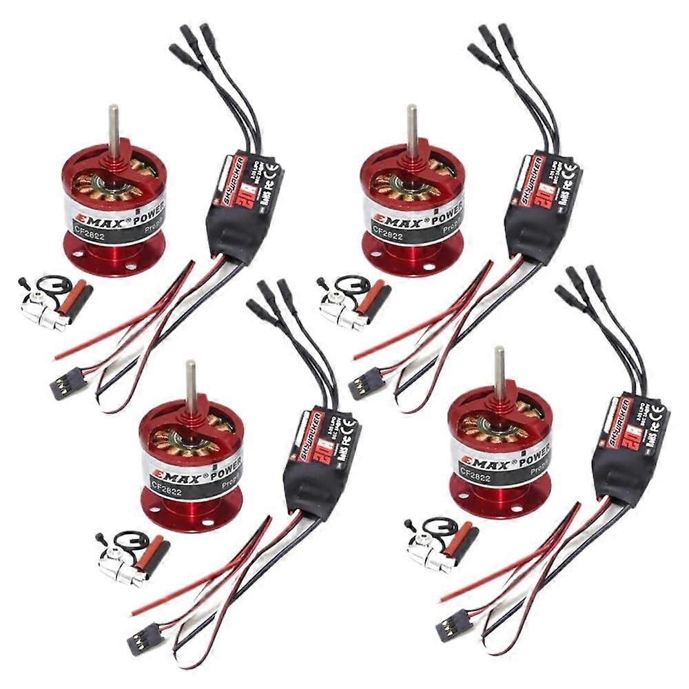 1200KV Brushless Outrunner Motor with 20A ESC  Thrust for RC Plane Helicopter Drone
