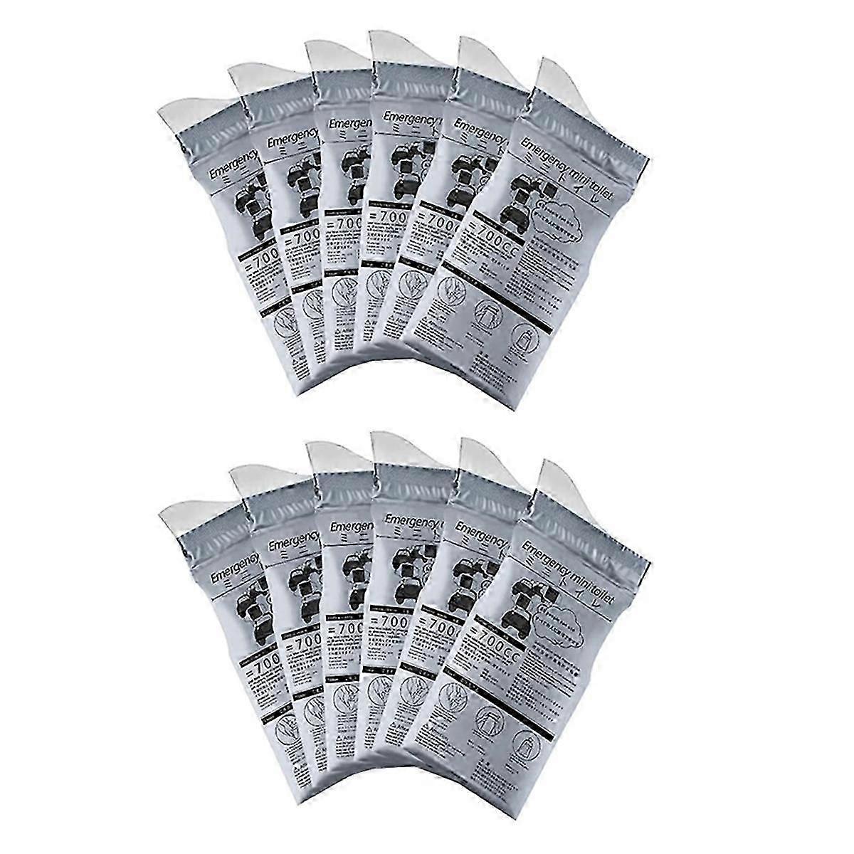 Disposable Emergency Urinal Bag,12Pack Portable Camping Pee Bags