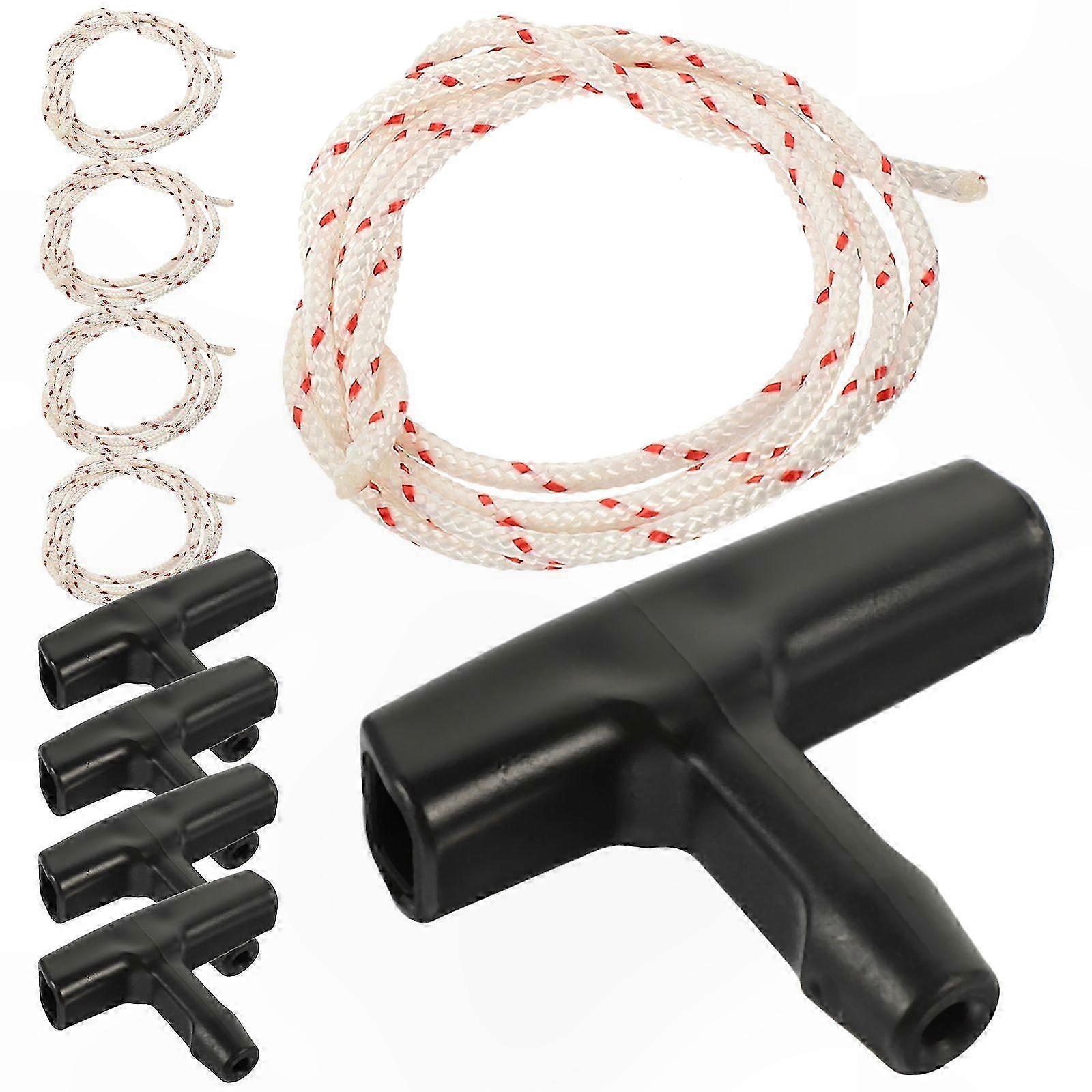 5-Pack Garage Door Pull Ropes with Handles for Easy Access