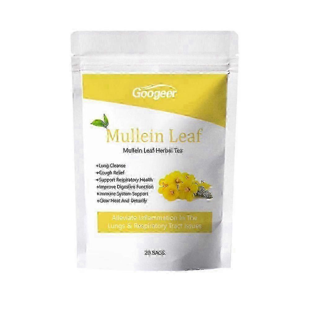 Mullein Leaf Tea for Lung Cleansing & Enhanced Breathing Support