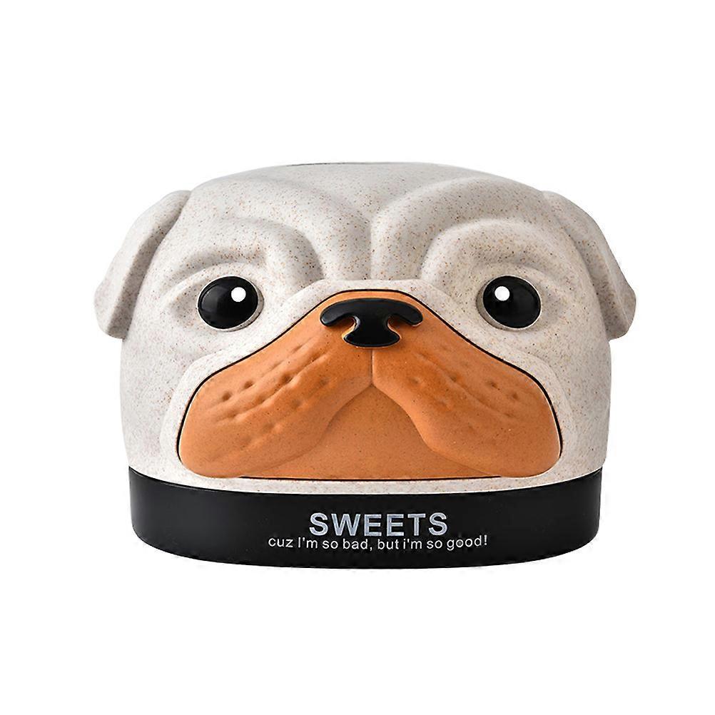 Bobby Dog Tissue Box Cover Tissue Holder for Bathroom 2Pcs Set