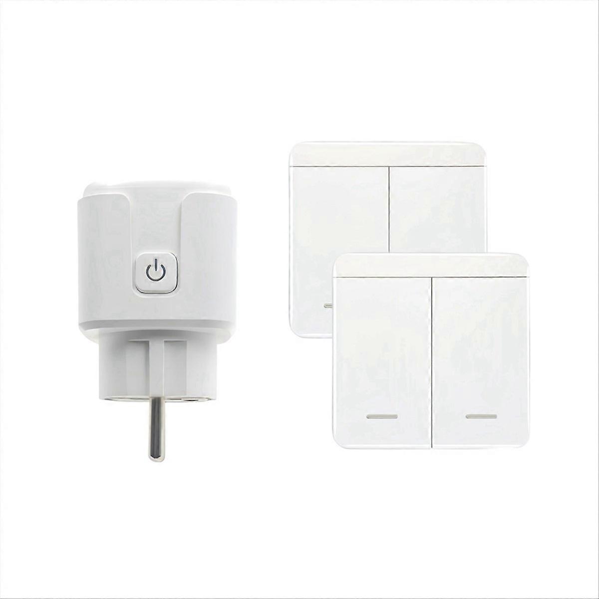 Wireless Window Door Sensor, Magnetic Contact Switch EU Plug