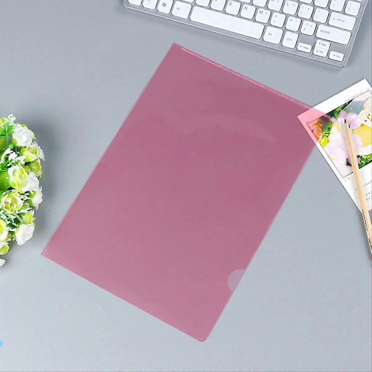 Koruma Dosyaları için 50 Adet Plastik Klasörler A4 Kollu Cüzdanlar