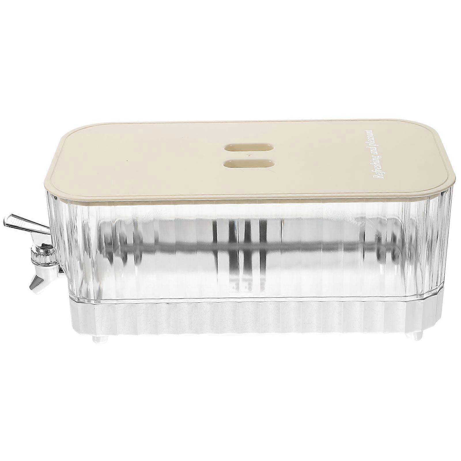 Beverage Dispenser Cold Pitcher with Faucet for Home Use 5.3L