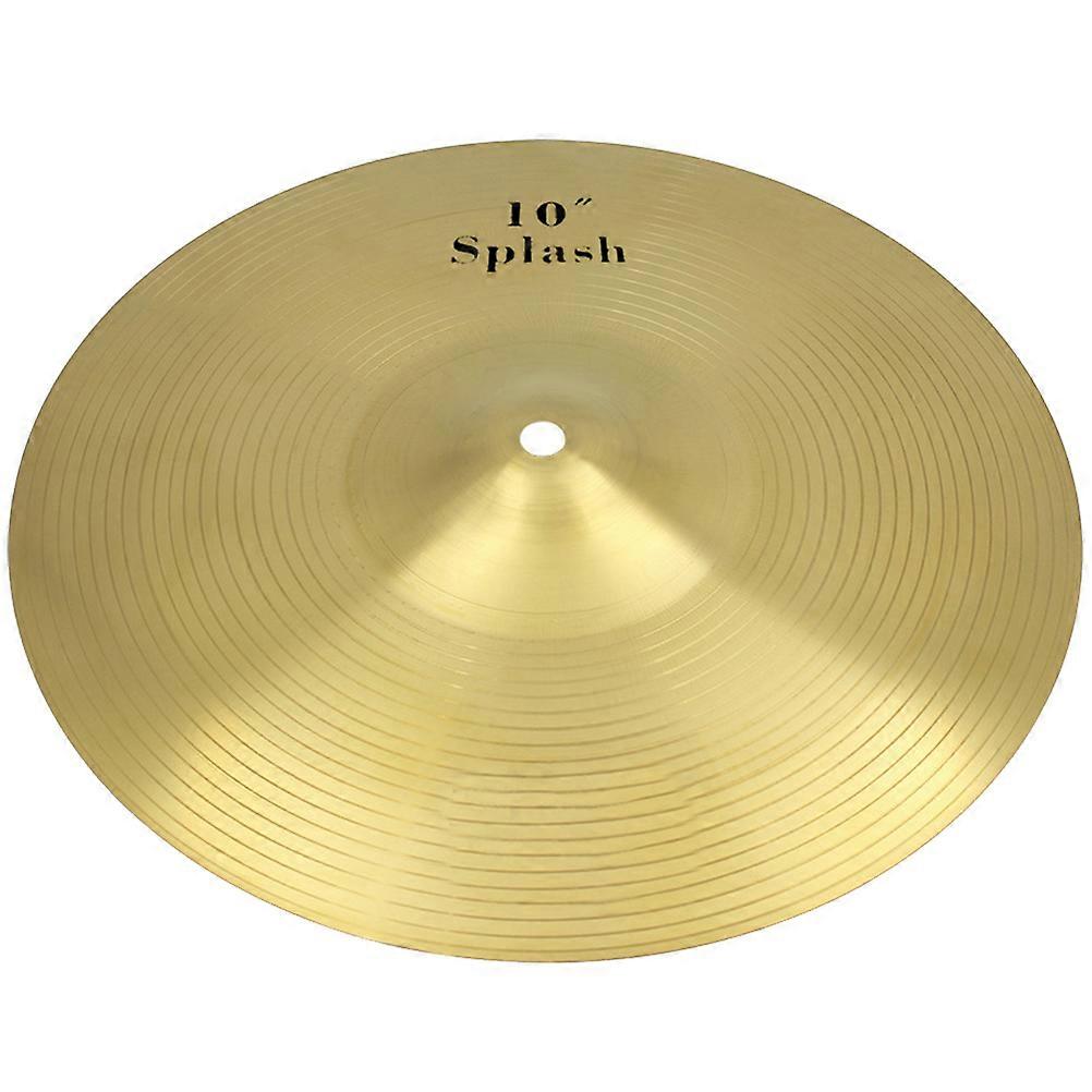 Cymbal for Jazz Drum One Set Golden Brass for Practice