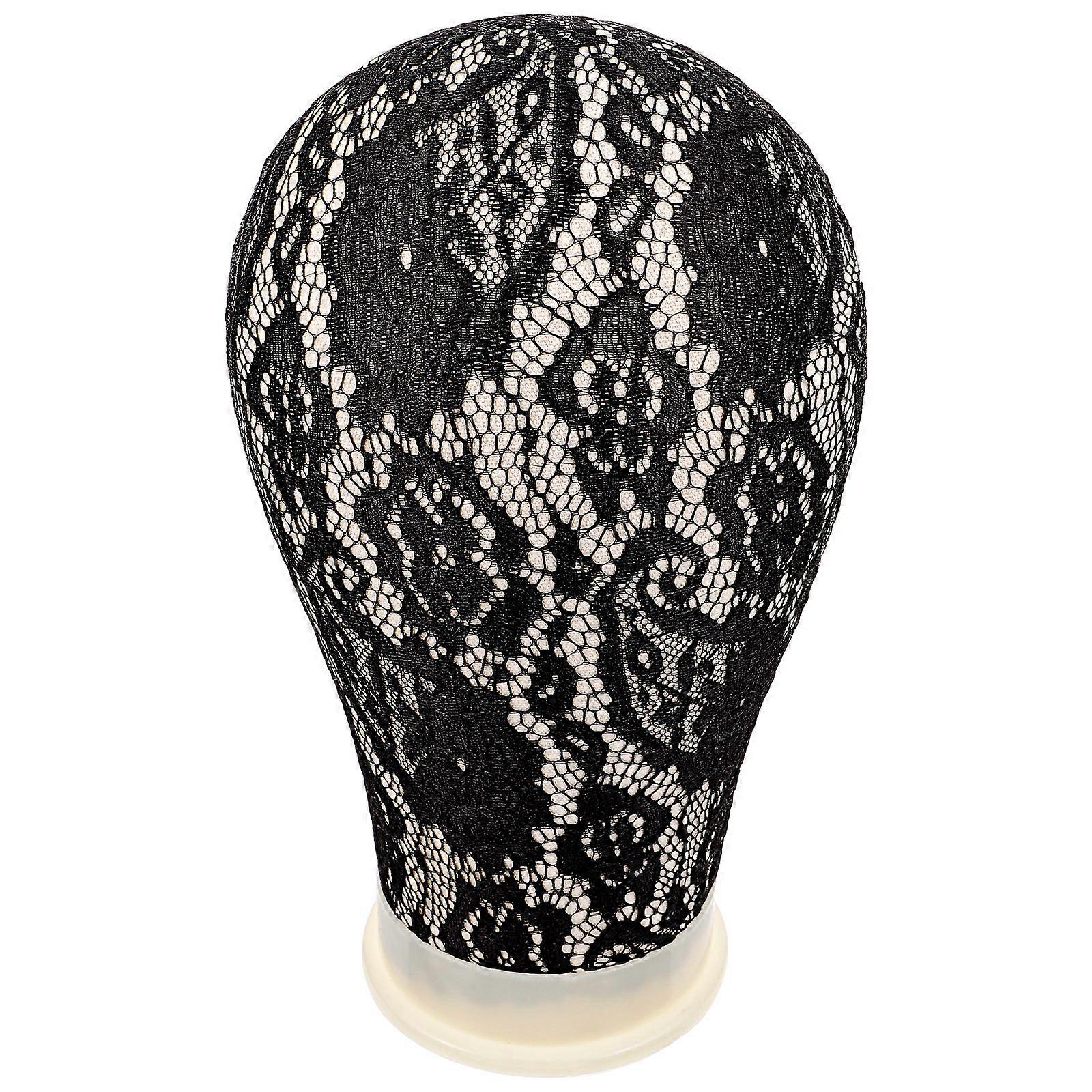 Canvas Wig Head Mannequin for Styling with and Foam