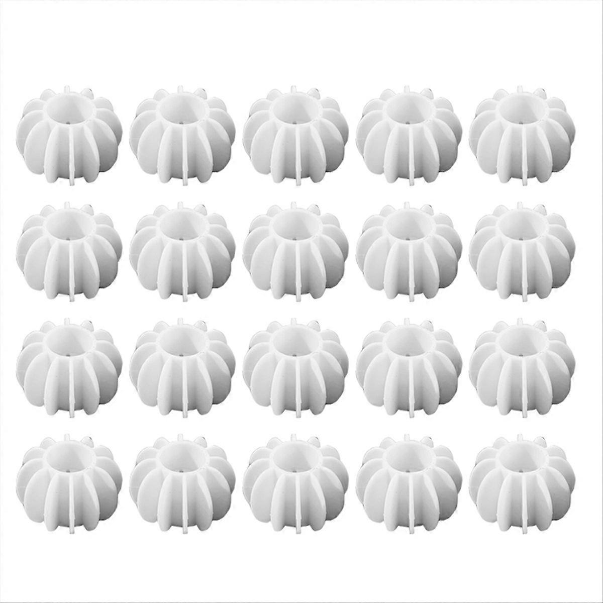 Silicone Laundry Ball Anti- Catcher White