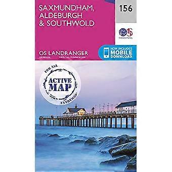 Saxmundham, Aldeburgh & Southwold (OS Landranger Map)