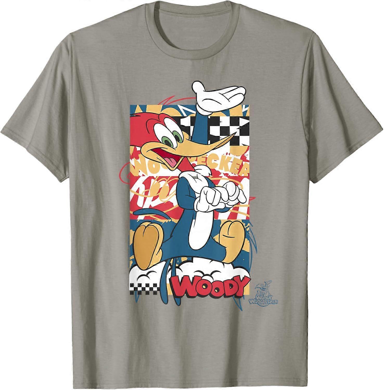 Woody Woodpecker Racing Street Style T-Shirt Type 2389