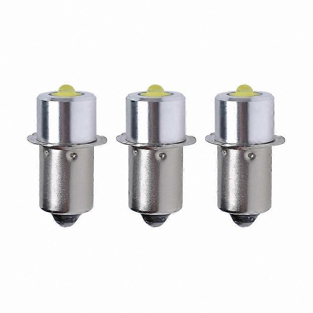 3W LED Bulb for Flashlights, DC 6-24V Conversion Kit, Compatible with 3-16 Battery Flashlights