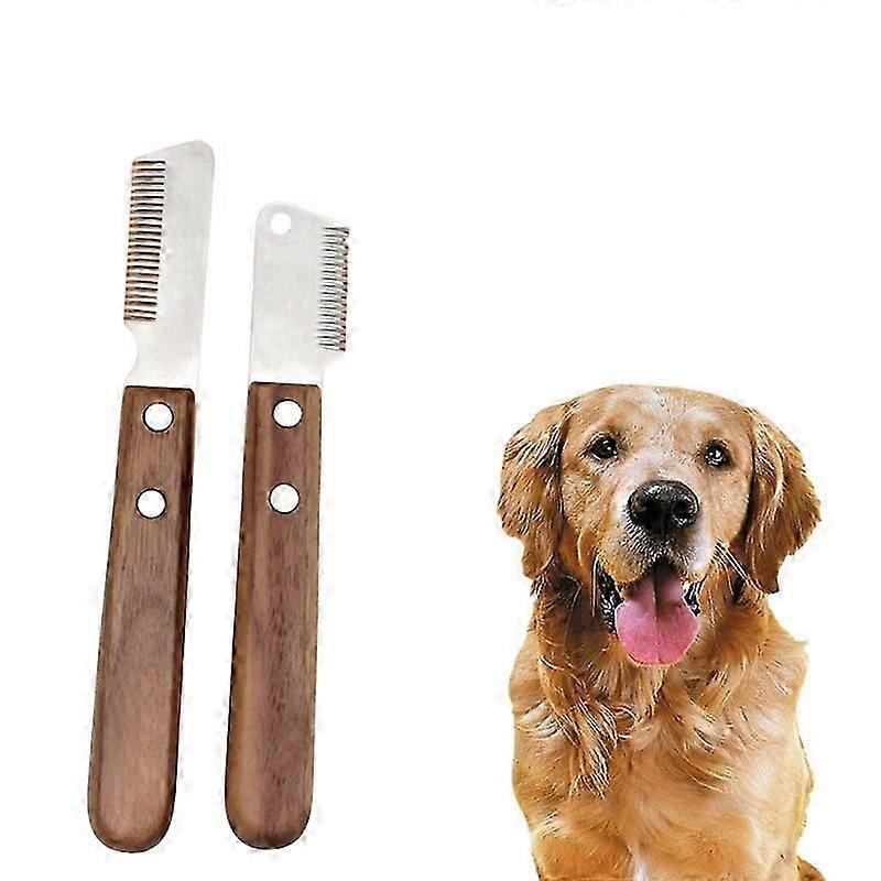 dog brush for shedding and flea control