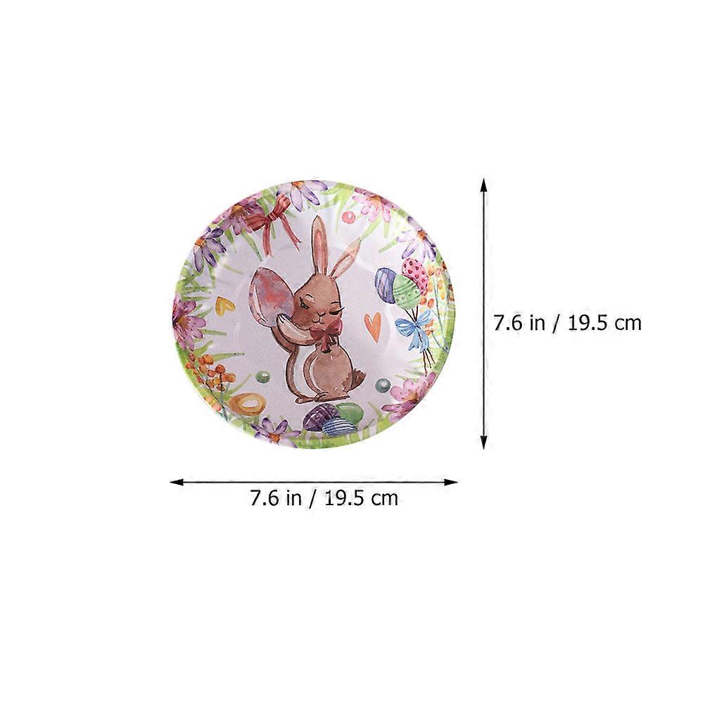 Food Tray Snacks Candy Storage Container Easter Day 3Pcs