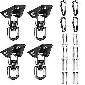 Heavy Duty Swing Hangers 360 Swivel, 1000LB Capacity Stainless Steel Hardware for Hammock & Punching Bag