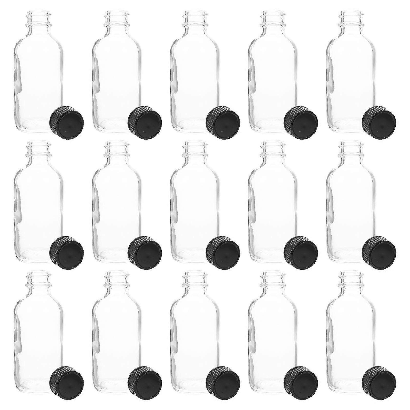 Small Glass Bottles for Storage 15Pcs Multipurpose Perfume Containers