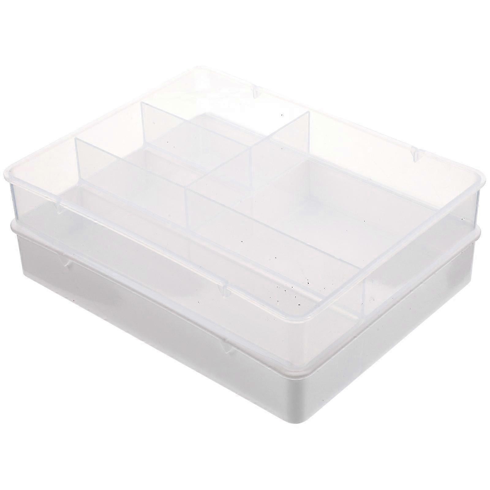 Household Drawer Organizer for Multi-Function Storage 2Pcs Assorted Color