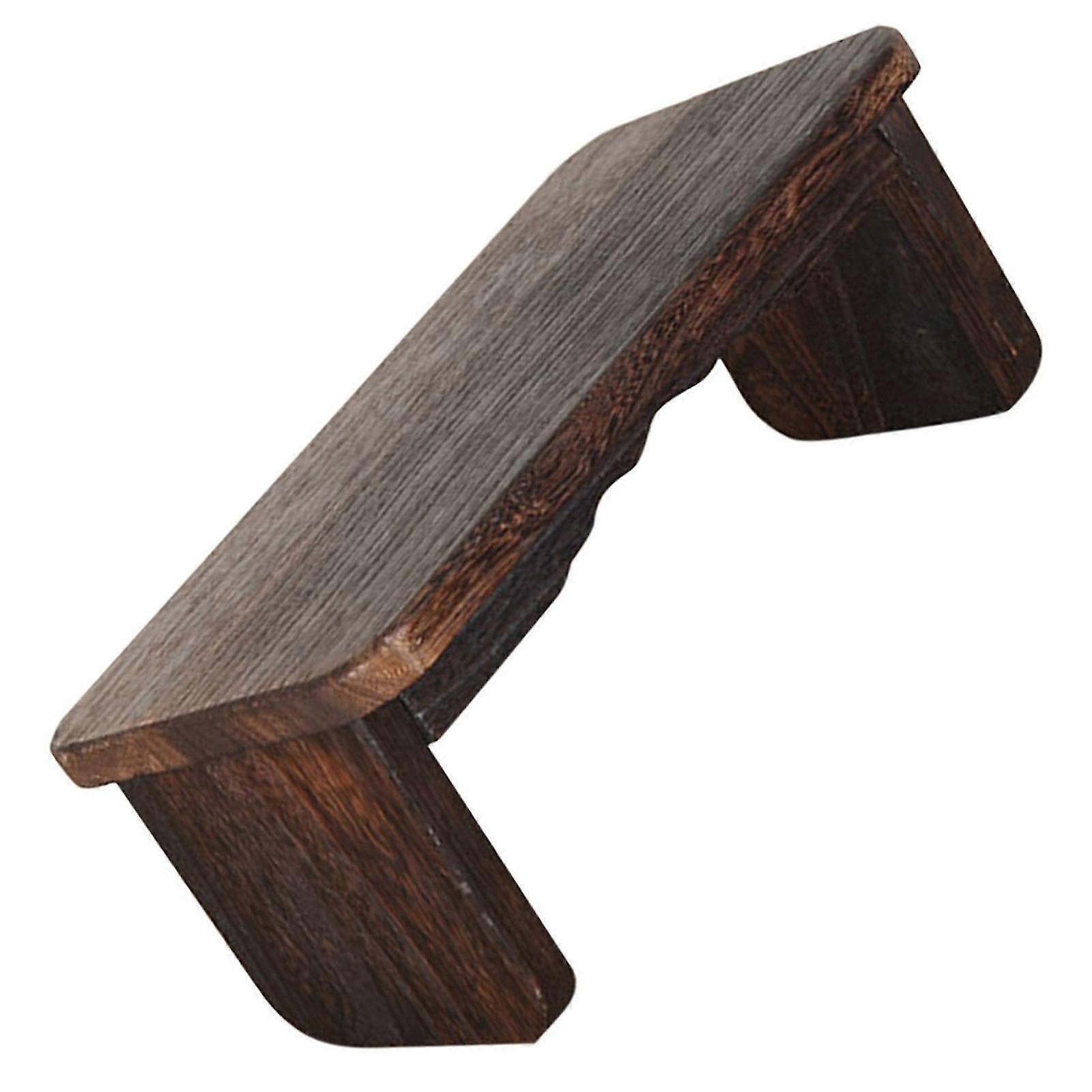 Solid Wood Meditation Bench for Kneeling Prayer 1 Portable Stool