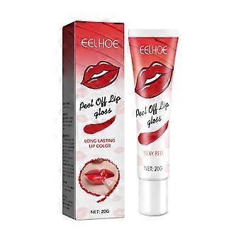 EELHOE tear off lip gloss is moisturizing, easy to color, moisturizing, and not easy to stick to the cup. It lasts for a long time and does not peel o