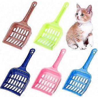 Cat Litter Shovel Cat Litter Shovel Pet Metal Shovel (Black)
