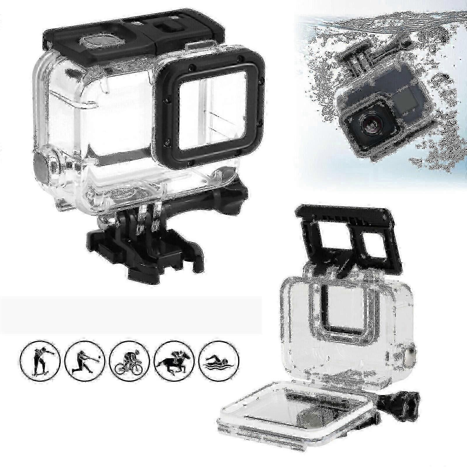 Gopro Hero 7/6/5 Underwater Waterproof Case For Camera