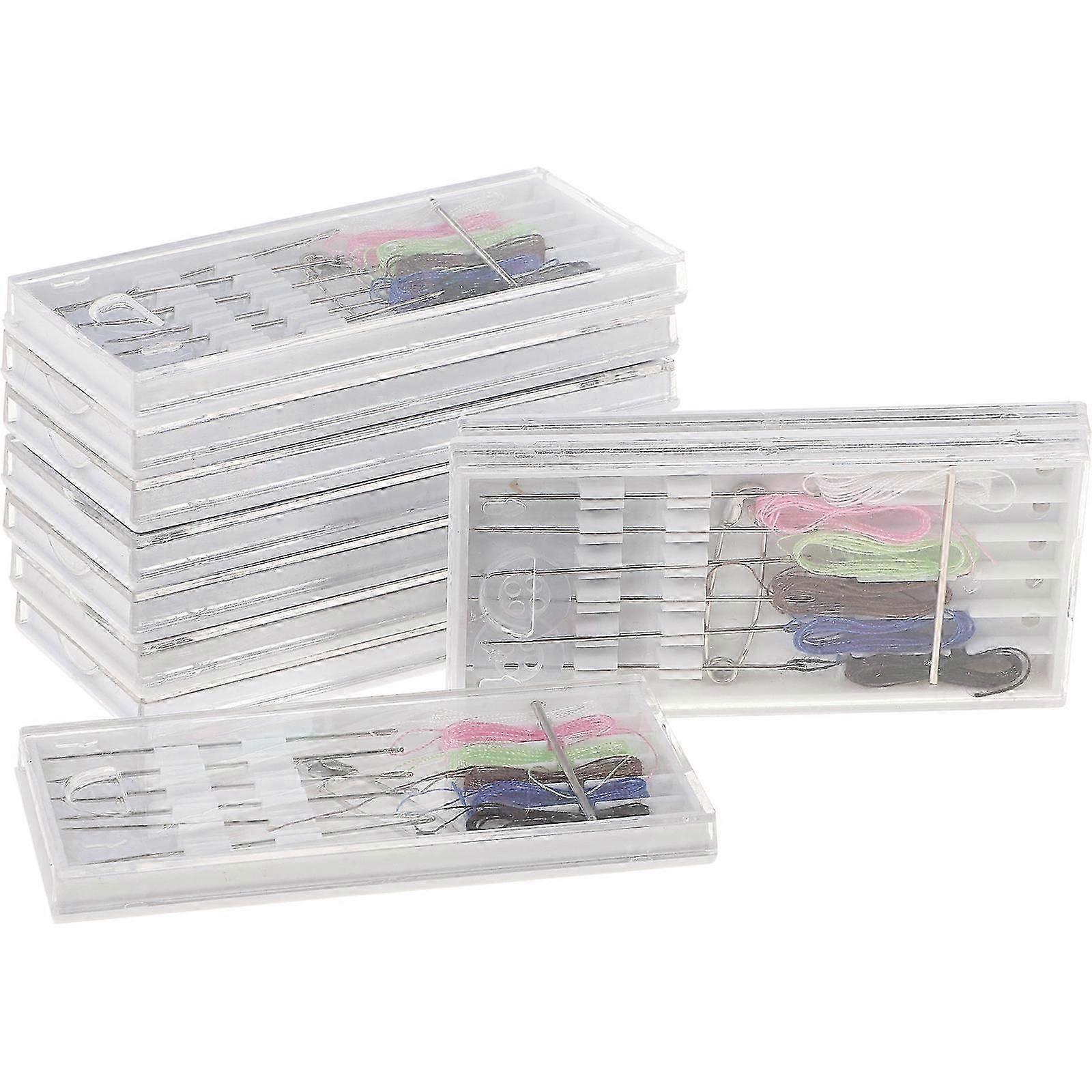 Multifunctional Sewing Needle Thread Kit for Sewing Work 10Packs Assorted Color