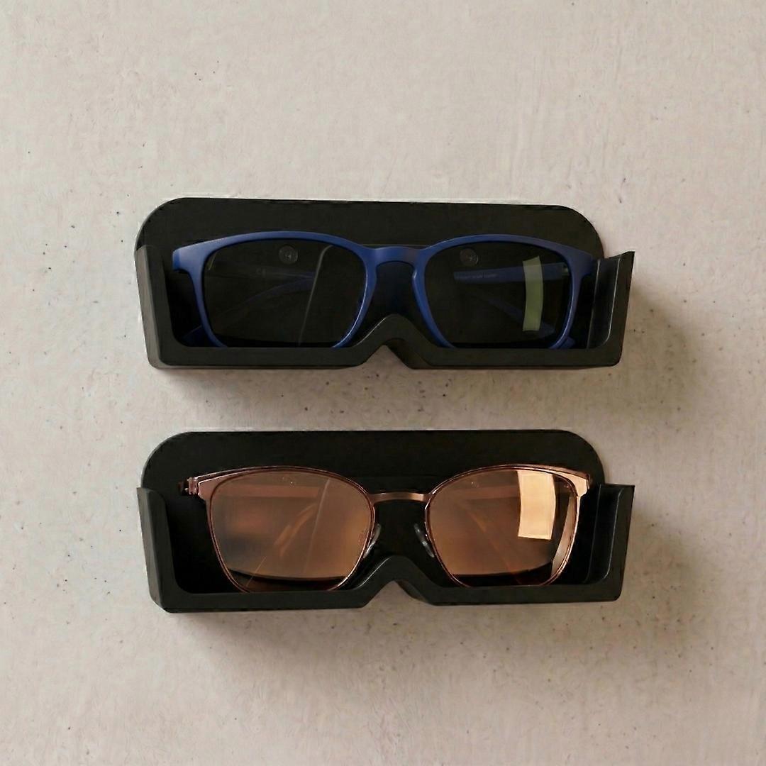 2-Pack Glasses Wall Mount | Eyewear Organizer & Display Stand