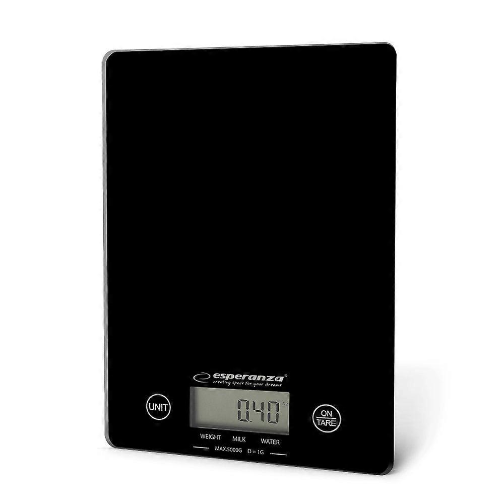 Esperanza Digital Kitchen Scale Lemon Black