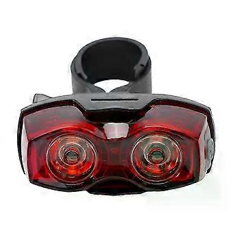 1pc Bicycle Rear Light AAA Batteries High Visibility Red Light Tail Light Horizontal Or Vertical MTB Road Bike Lamps Accessories