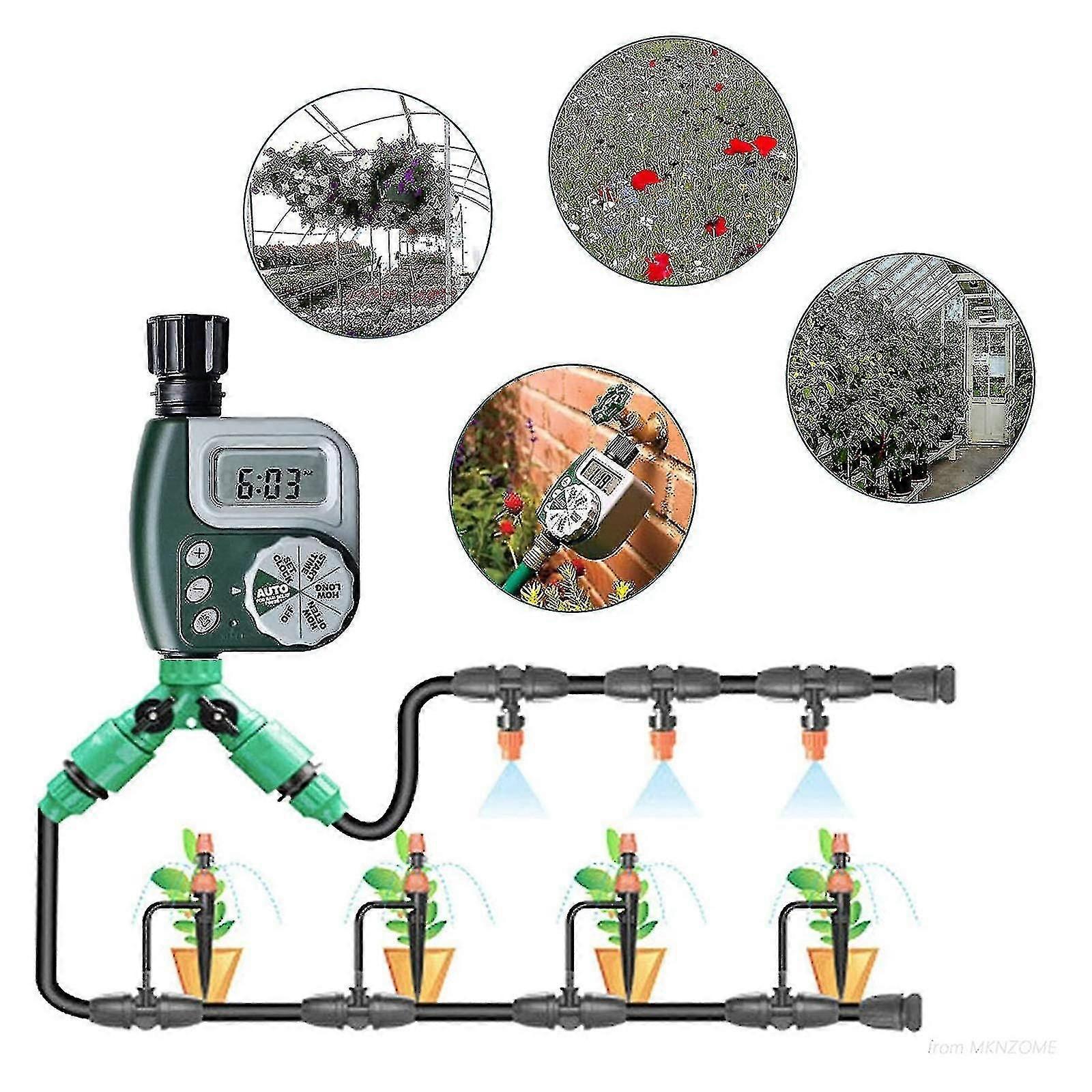 Water Timer, Outdoor Watering Controller Automatic Sprinkler Electronic Hose Timer