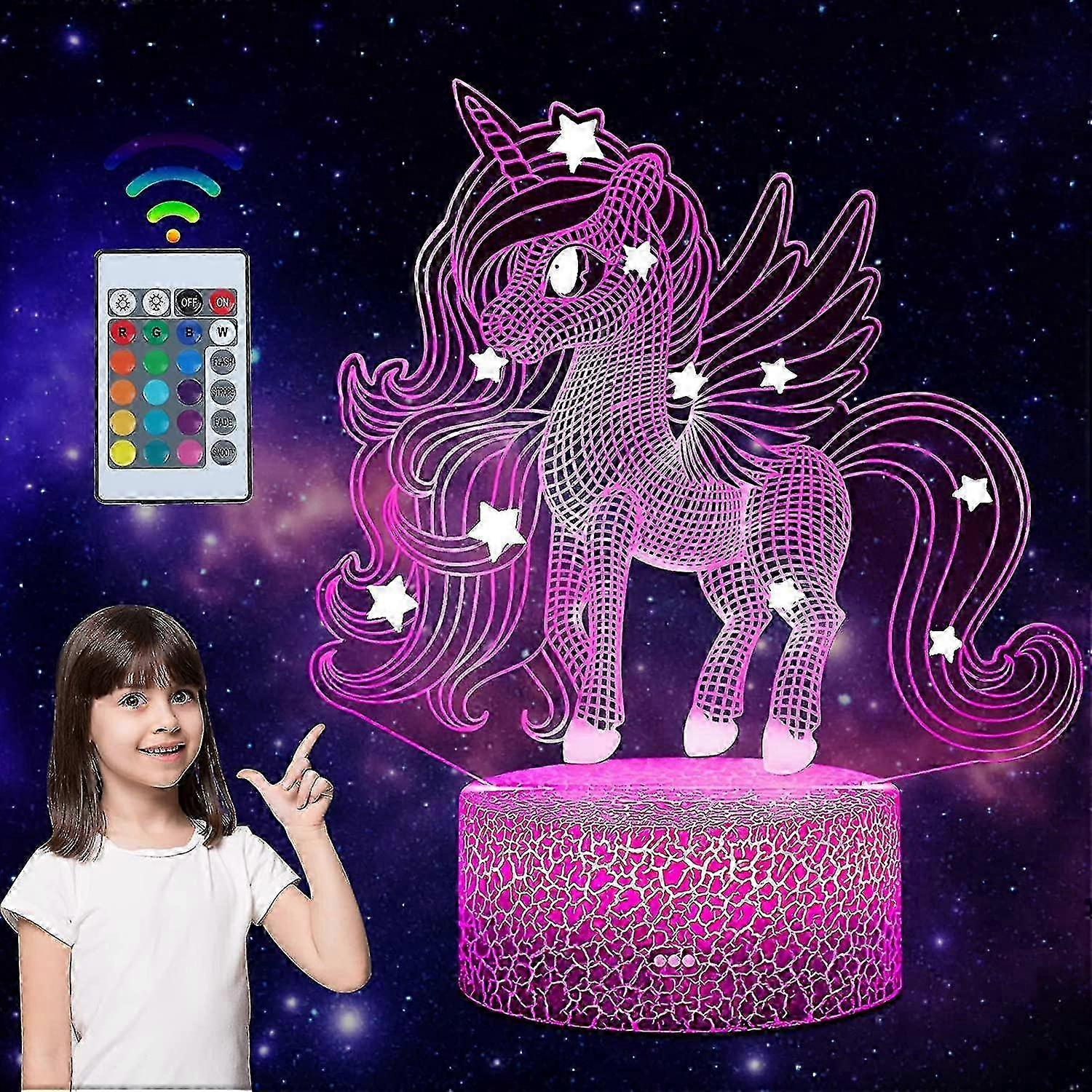Night Light compatible with Children, 3d Lamp