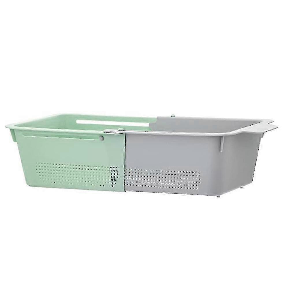 Over The Sink Colander Strainer Basket, Expandable Collapsable Collinders Vegetable/fruit Washing B