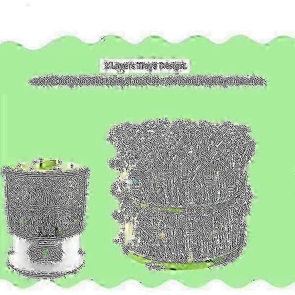 Automatic germination sprouter machine for organic bean sprouts