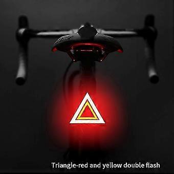 USB Rechargeable LED Bike Tail Light with Multiple Modes compatible with Road and MTB Cycling Safety