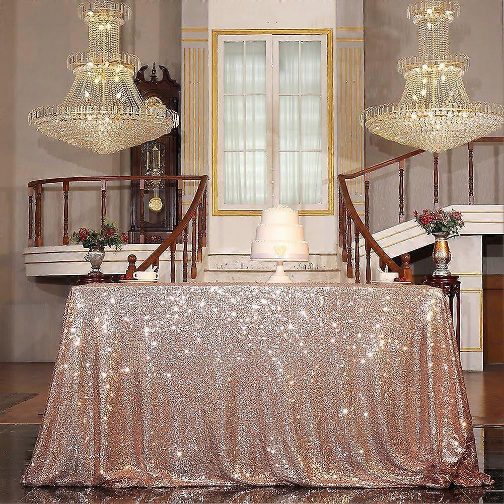 Elegant Glitzy Shimmering Tablecloth
