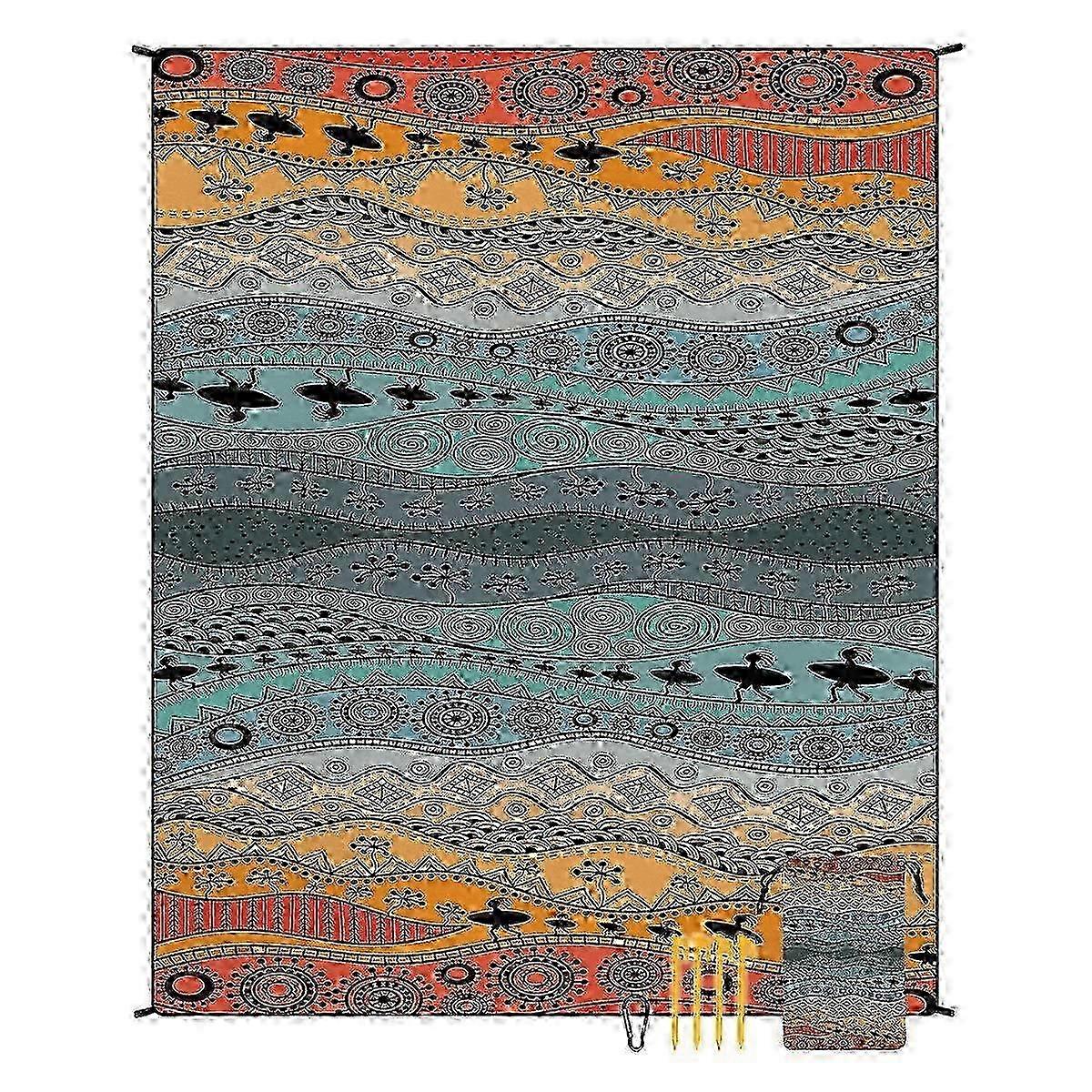 Foldable Quick-Dry Beach Blanket