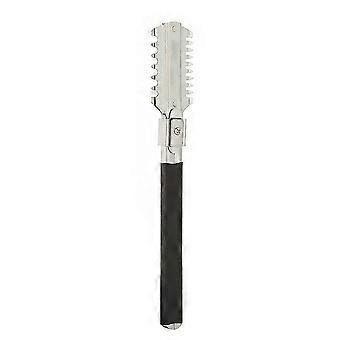 Razor comb Double edge razor blades Manual hair cutting Thinning Barber comb