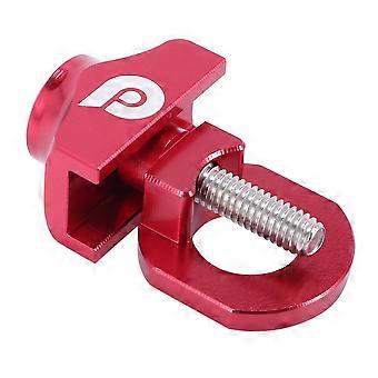 Bike Chain Tensioner Adjuster Aluminum Alloy Bicycle Fastener Bolt Single Speed Bicycle Bolt Screw XXF