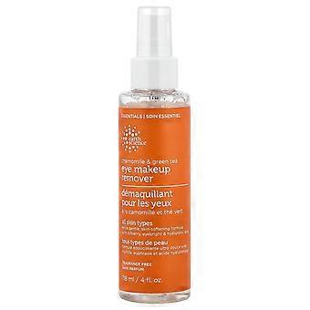 3 x Earth Science, Eye Makeup Remover, Chamomile & Green Tea, Fragrance Free, 4 fl oz (118 ml)