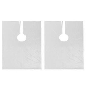 Plastic Shawl for Hair Dyeing Disposable Hair Dressing 50Pcs