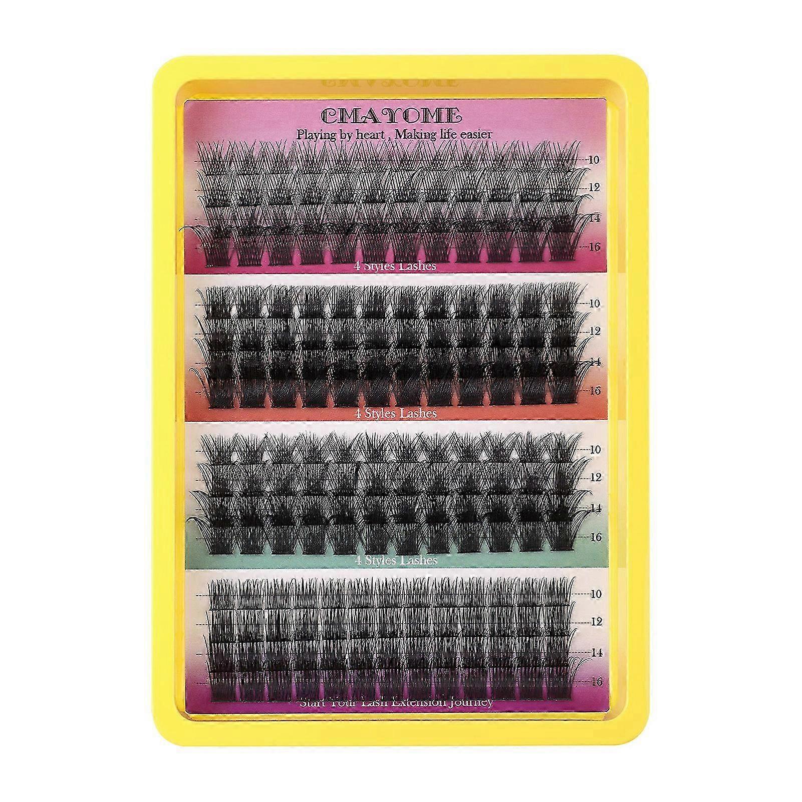 Wispy D Curl Lash Clusters 10-16mm