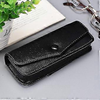 Cowhide Leather Glasses Case Hard Shell