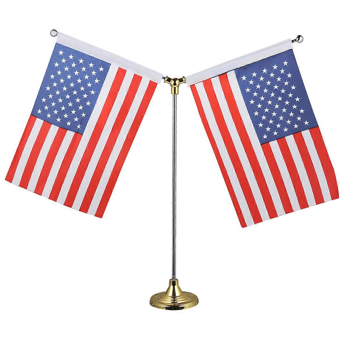 Polyester Office Desk Flag for Decoration Creative Desktop Flag 1Pcs