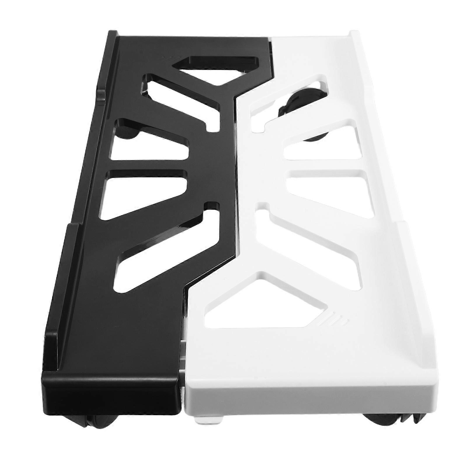 Adjustable Mobile CPU Stand with Rolling Casters for Stable Pc Tower Support 3Pcs
