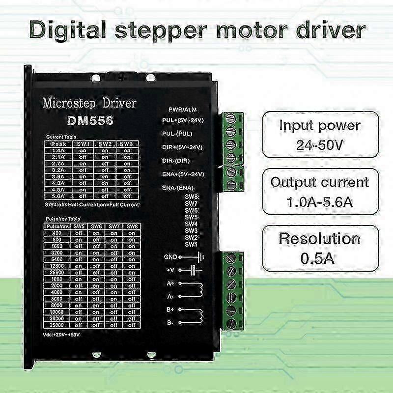Stepper Motor Driver, Digital Controller for DM556