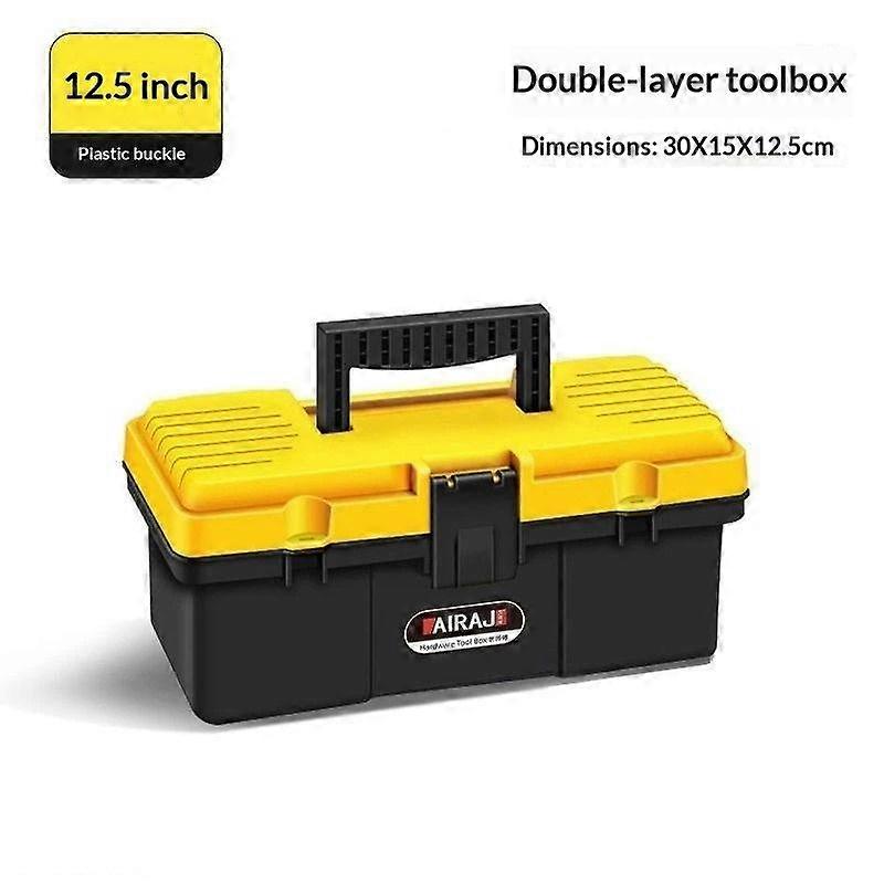 Tool Storage Box Multifunctional ABS Plastic Portable Handle Organizer for Sewing Thread Button Needle Supply Storage