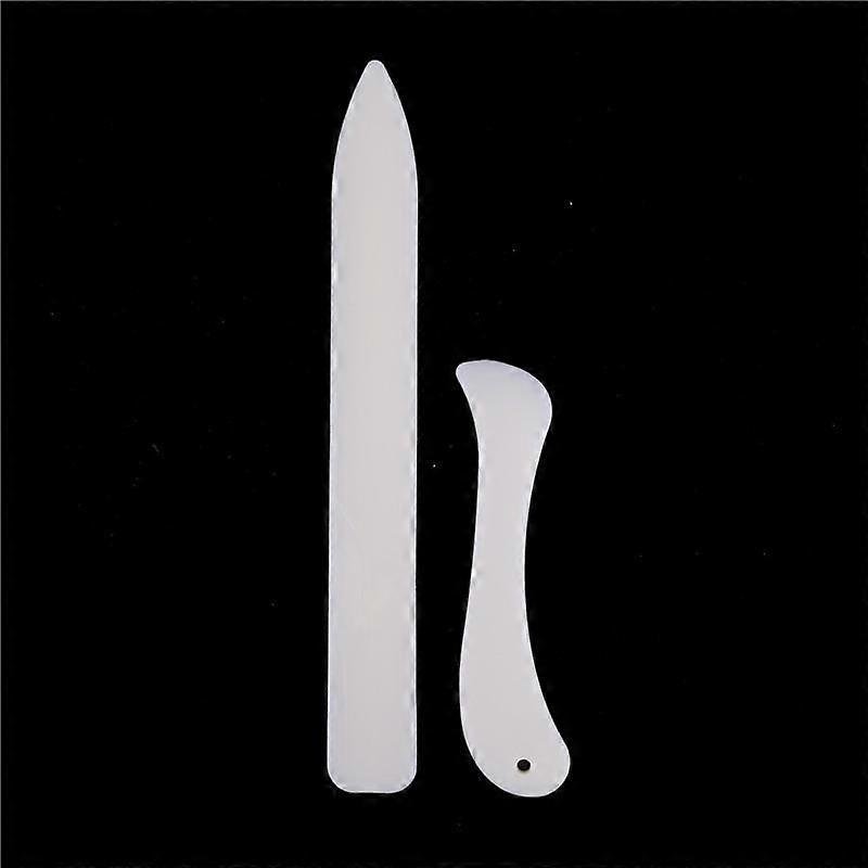 Plastic Folder Tool For Scoring Folding Creasing Paper Leather Crafts