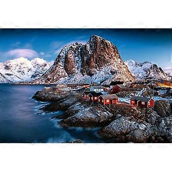 Hamnoy Lofoten Puzzel voor Volwassenen QB453