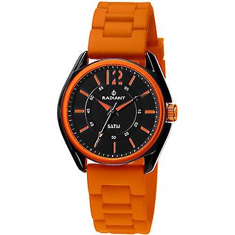Radiat nieuwe Bubble Quartz analoge man horloge met RA229602 siliconen armband