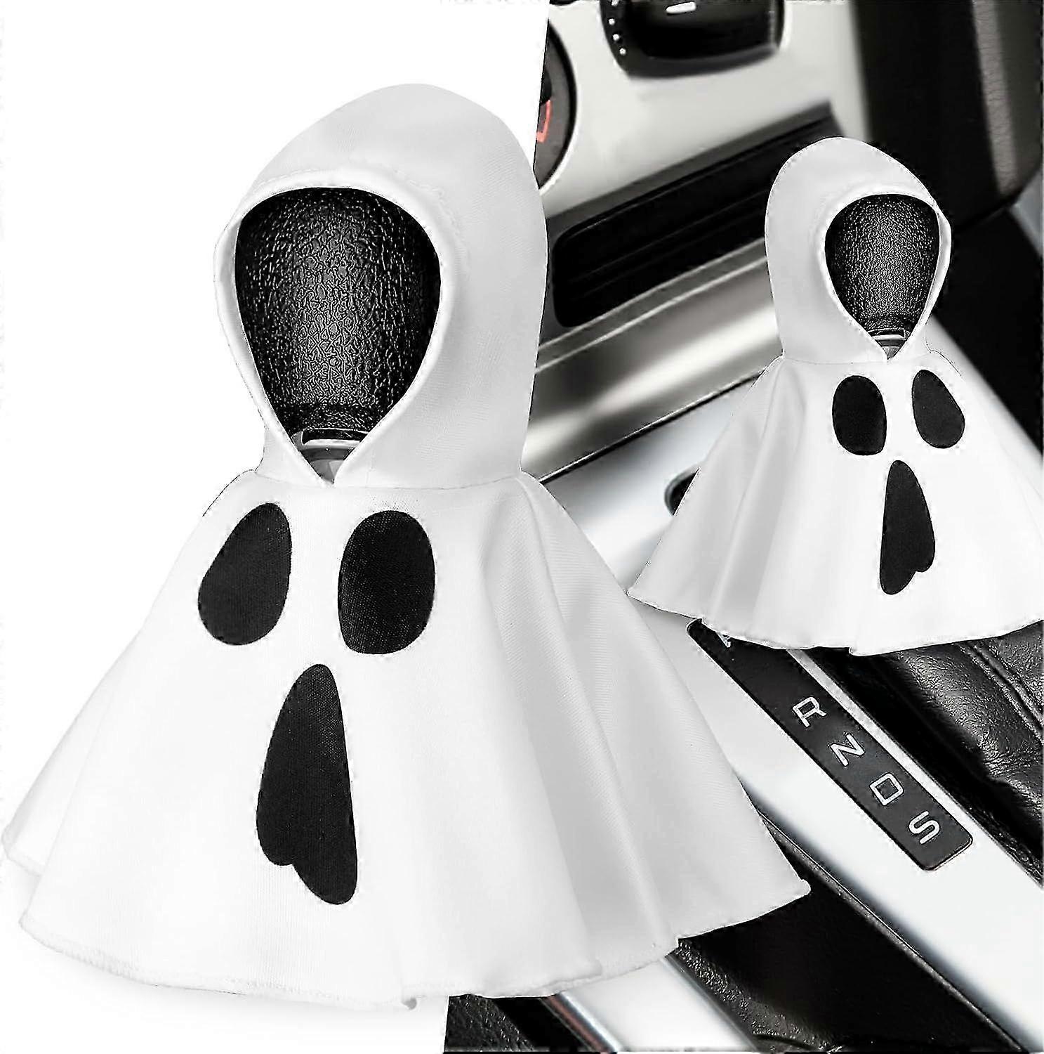 Ghost Skeleton Mini Hoodie Shift Knob Cover