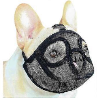 Adjustable Mesh Muzzle For Bulldogs