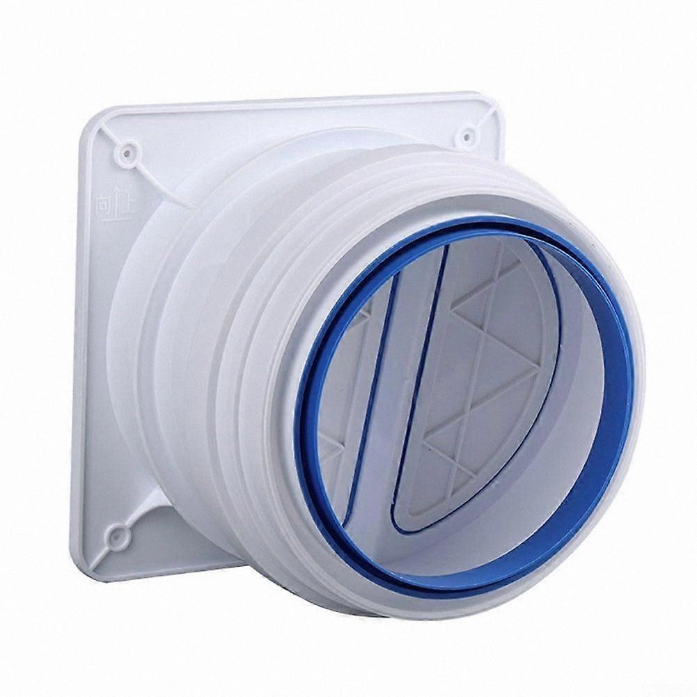 For Range Hoods: Backdraft Damper with Automatic Shut-Off and Smooth Airflow Adapter